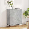 Sideboard Beton Grau 69,5 x 33 x 82 cm Holzwerkstoff