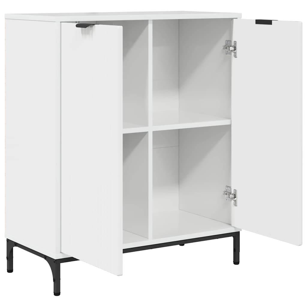 Sideboard Hochglanz Weiß 69,5 x 33 x 82 cm Holzwerkstoff