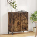Sideboard Geräucherte Eiche 69,5 x 33 x 82 cm Holzwerkstoff
