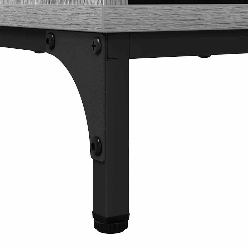 Sideboard Graues Sonoma 69,5 x 33 x 82 cm Holzwerkstoff
