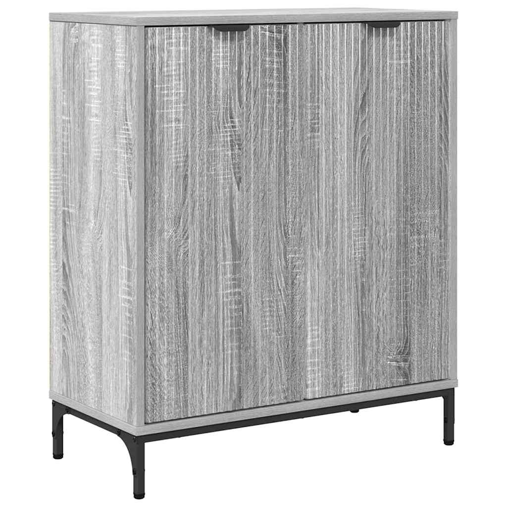 Sideboard Graues Sonoma 69,5 x 33 x 82 cm Holzwerkstoff