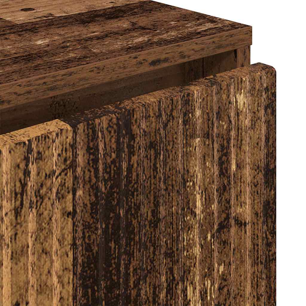 Sideboard Altholz 79,5 x 33 x 82 cm Holzwerkstoff