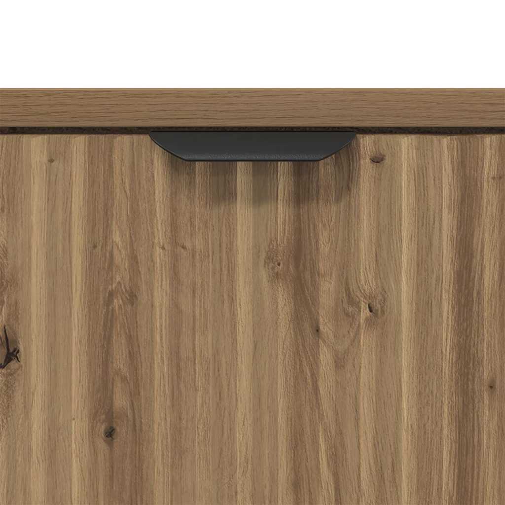 Sideboard Artisan-Eiche 79,5 x 33 x 82 cm Holzwerkstoff