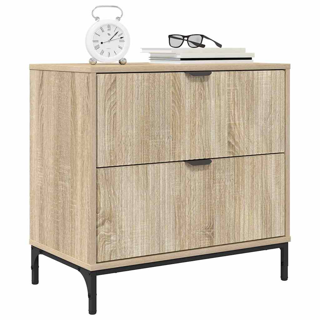 Nachttisch Sonoma-Eiche 63,5 x 36 x 61 cm Holzwerkstoff