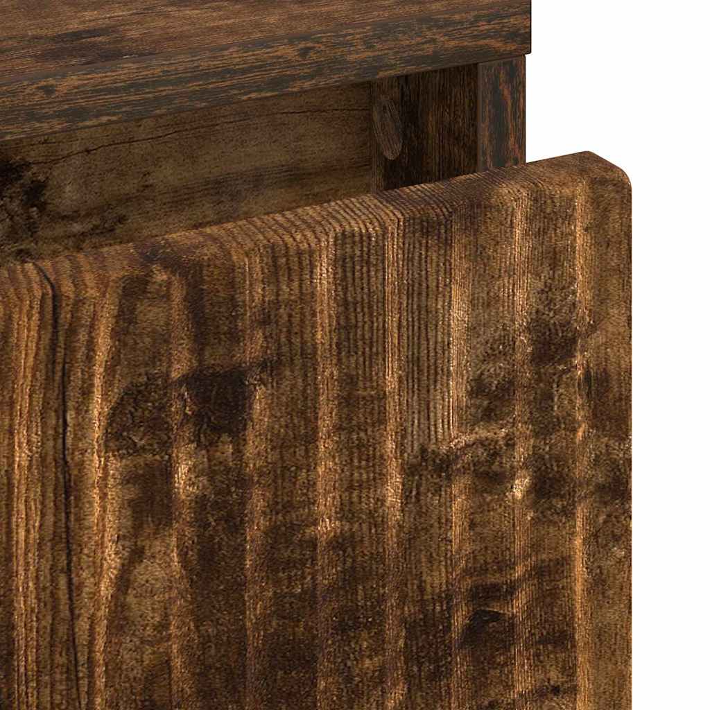 Nachttisch Räuchereiche 63,5 x 36 x 61 cm Holzwerkstoff