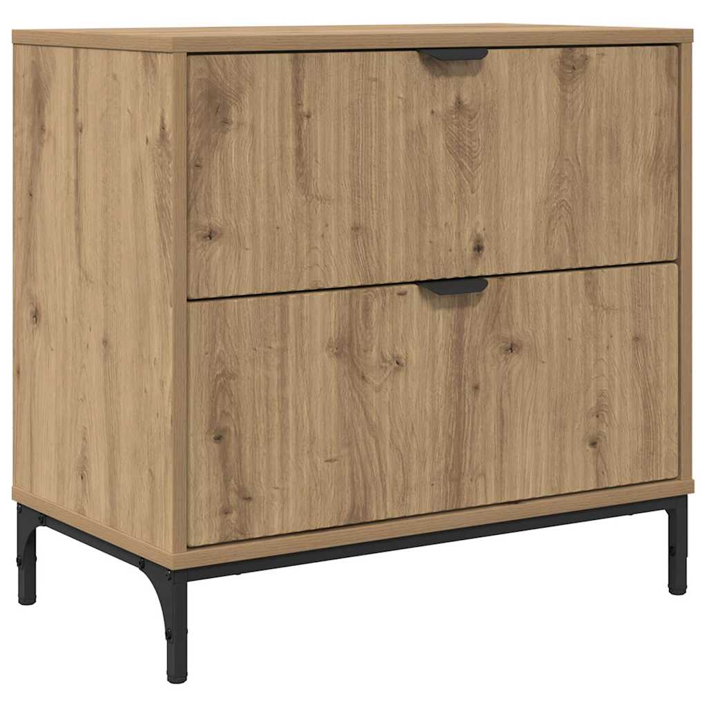 Nachttisch Artisan-Eiche 63,5 x 36 x 61 cm Holzwerkstoff