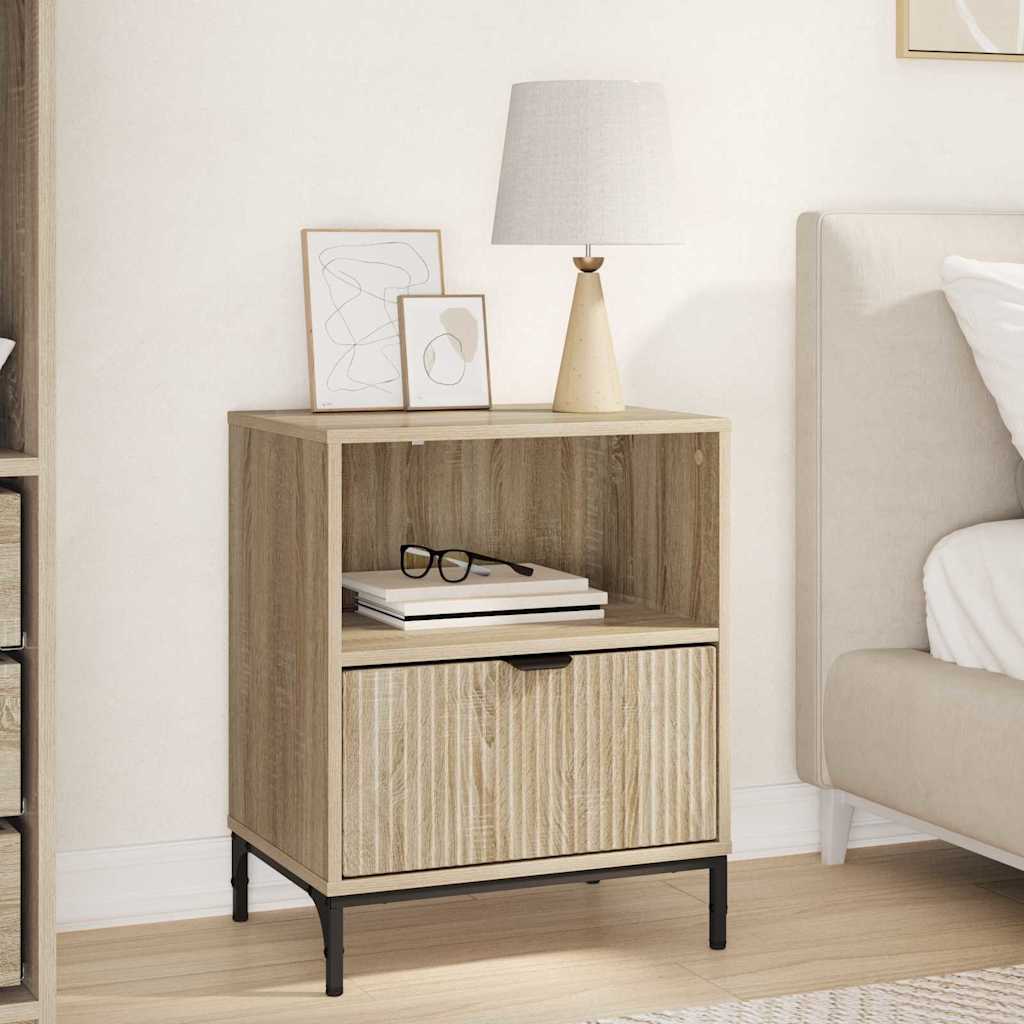 Nachttisch Sonoma-Eiche 49 x 36 x 61 cm Holzwerkstoff