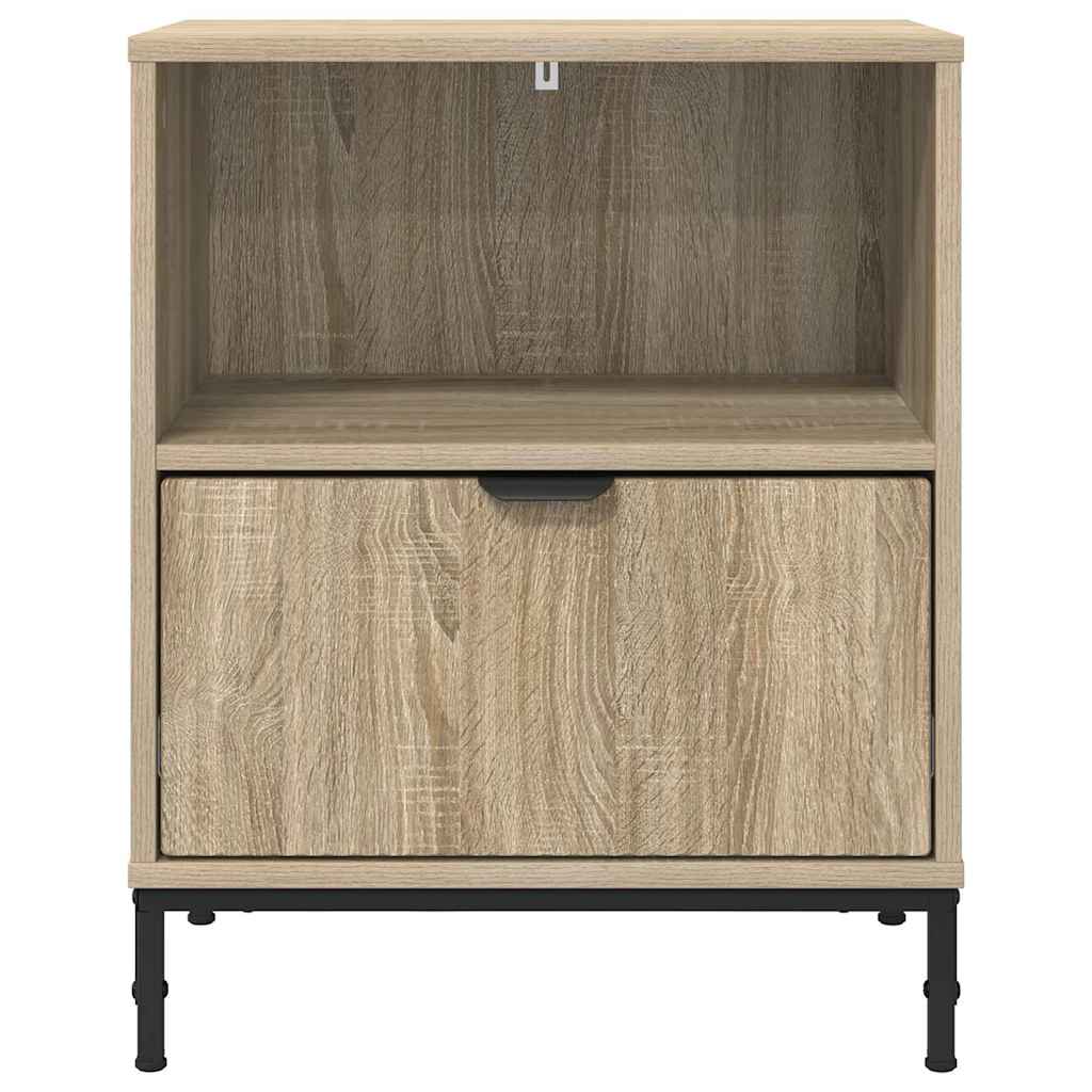 Nachttisch 2 pcs Sonoma-Eiche 49 x 36 x 61 cm Holzwerkstoff