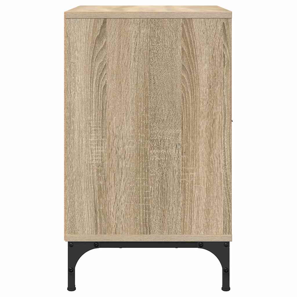 Nachttisch 2 pcs Sonoma-Eiche 49 x 36 x 61 cm Holzwerkstoff