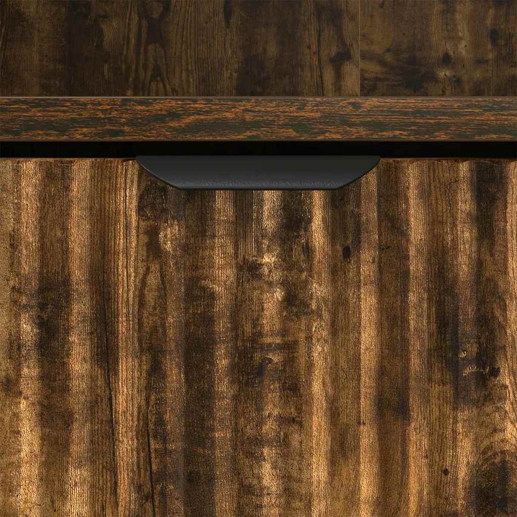 Nachttisch Räuchereiche 49 x 36 x 61 cm Holzwerkstoff