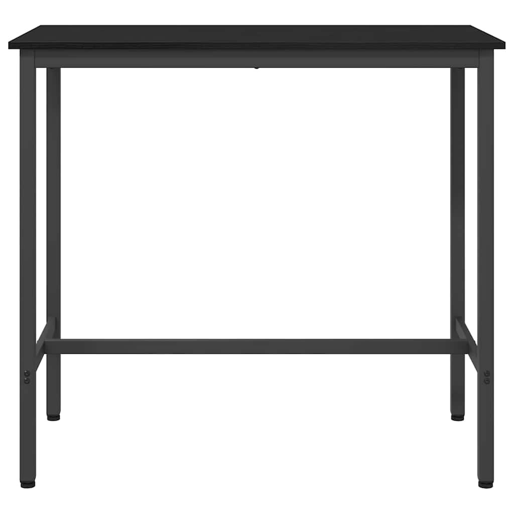 Tisch Schwarz Eichen-Optik 100 x 50 x 90,5 cm
