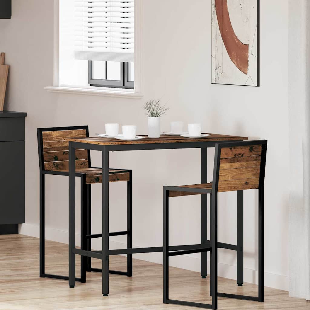 Tisch Altholz 100 x 50 x 90,5 cm Ingenieure Holz und Stahl