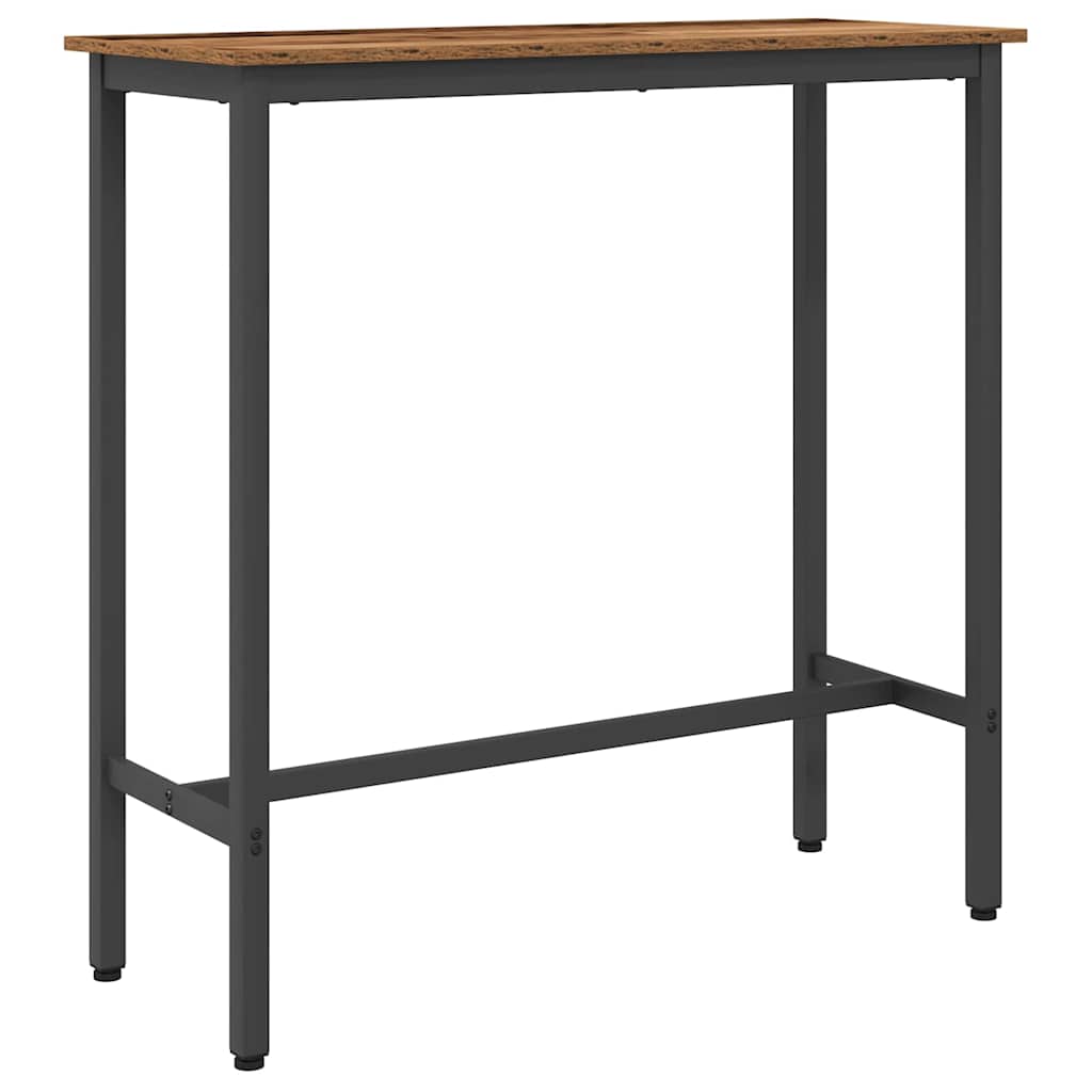 Tisch Altholz 100 x 40 x 100,5 cm Ingenieure Holz und Stahl