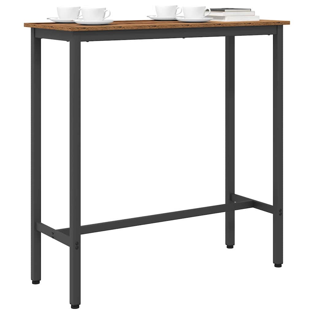 Tisch Altholz 100 x 40 x 100,5 cm Ingenieure Holz und Stahl
