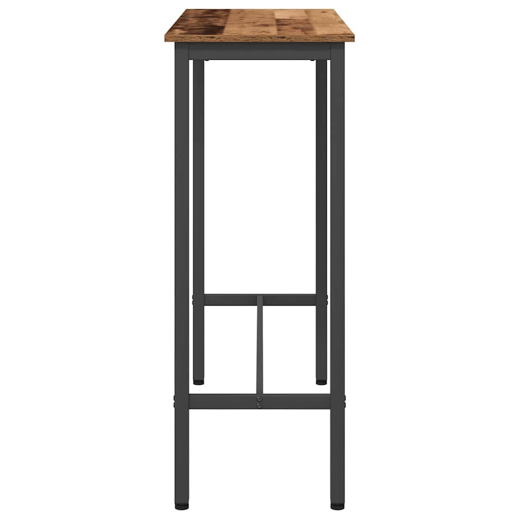 Tisch Altholz 100 x 40 x 100,5 cm Ingenieure Holz und Stahl