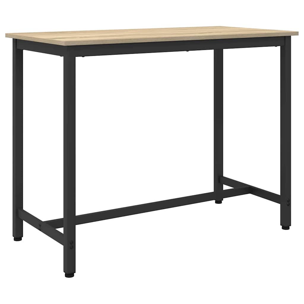 Tisch Sonoma-Eiche 100 x 50 x 76,5 cm Ingenieure Holz und Stahl