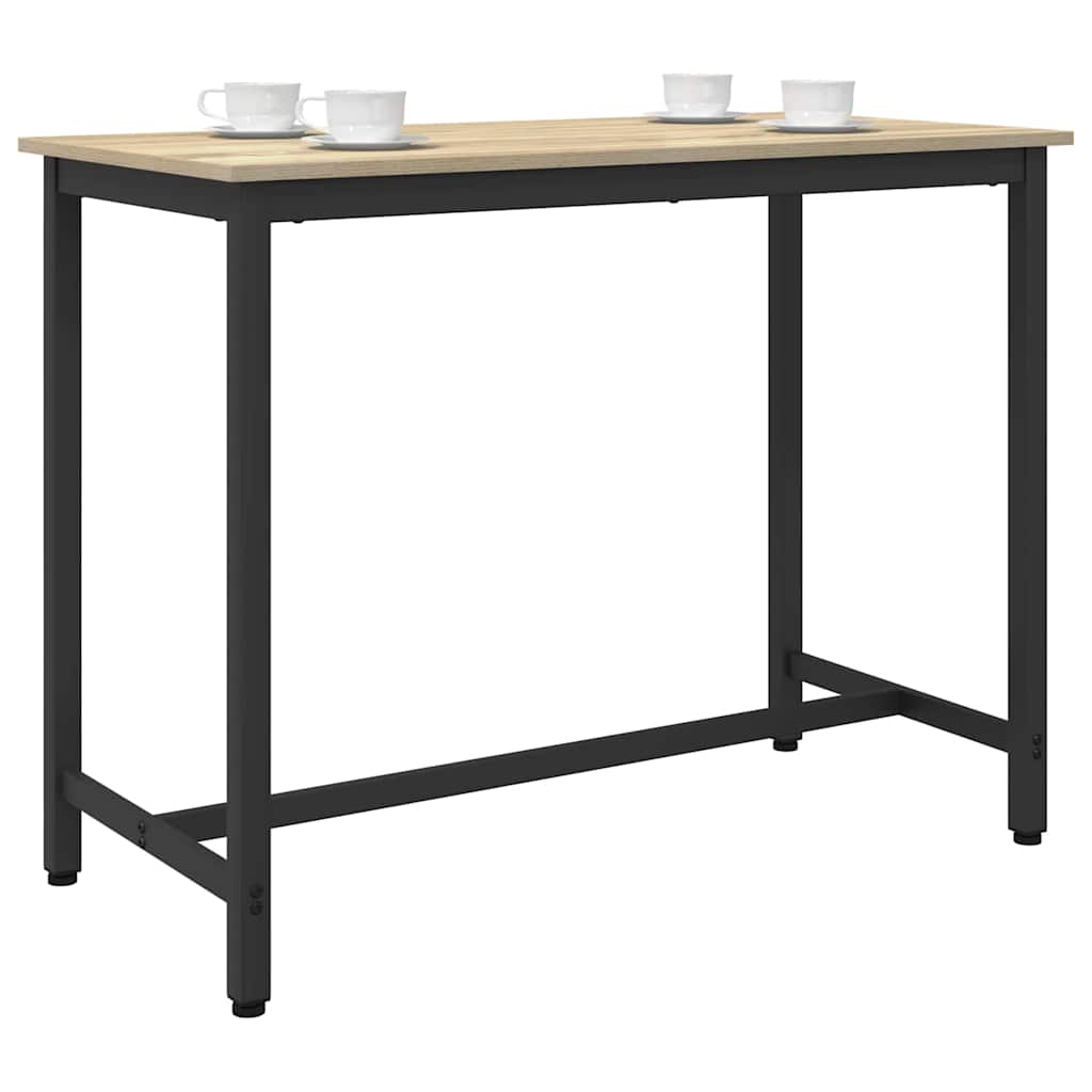 Tisch Sonoma-Eiche 100 x 50 x 76,5 cm Ingenieure Holz und Stahl