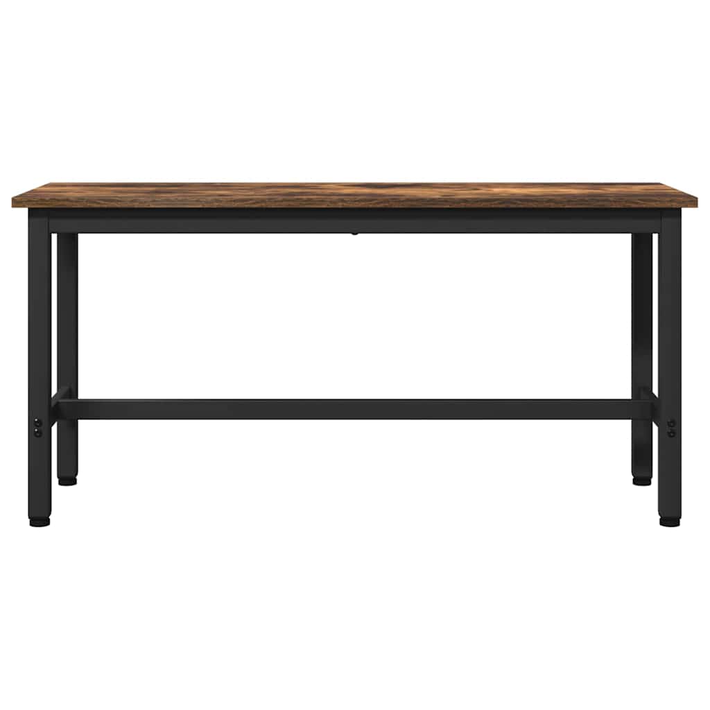 Esstischbank Geräucherte Eiche 100 x 32,5 x 48,5 cm