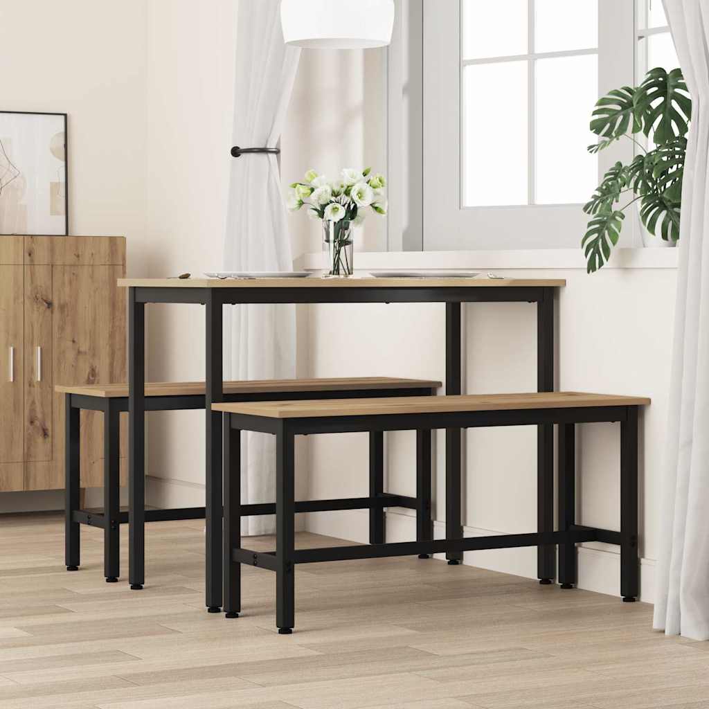 Esstischbank Artisan-Eiche 100 x 32,5 x 48,5 cm