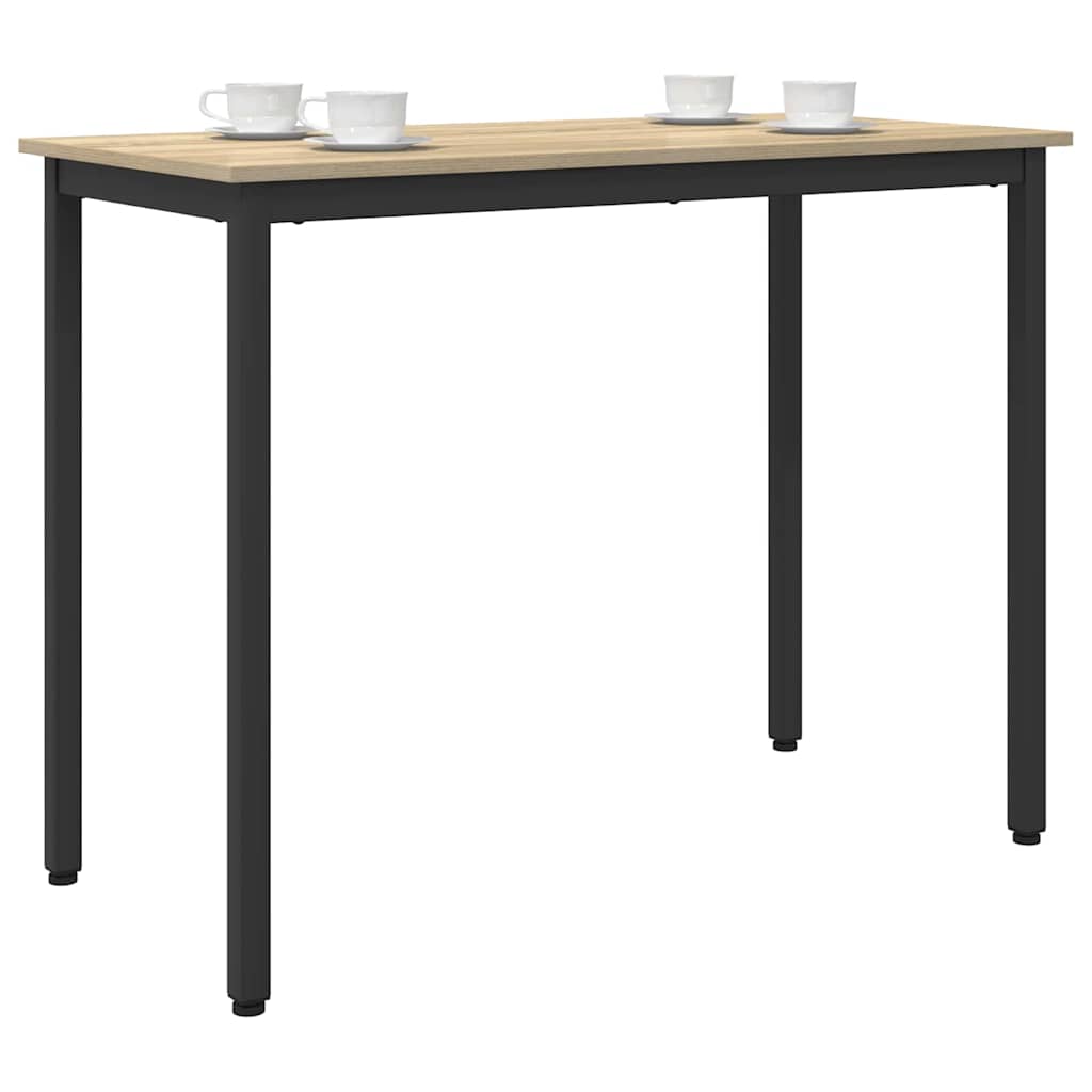 Tisch Sonoma-Eiche 100 x 50 x 76,5 cm Ingenieure Holz und Stahl
