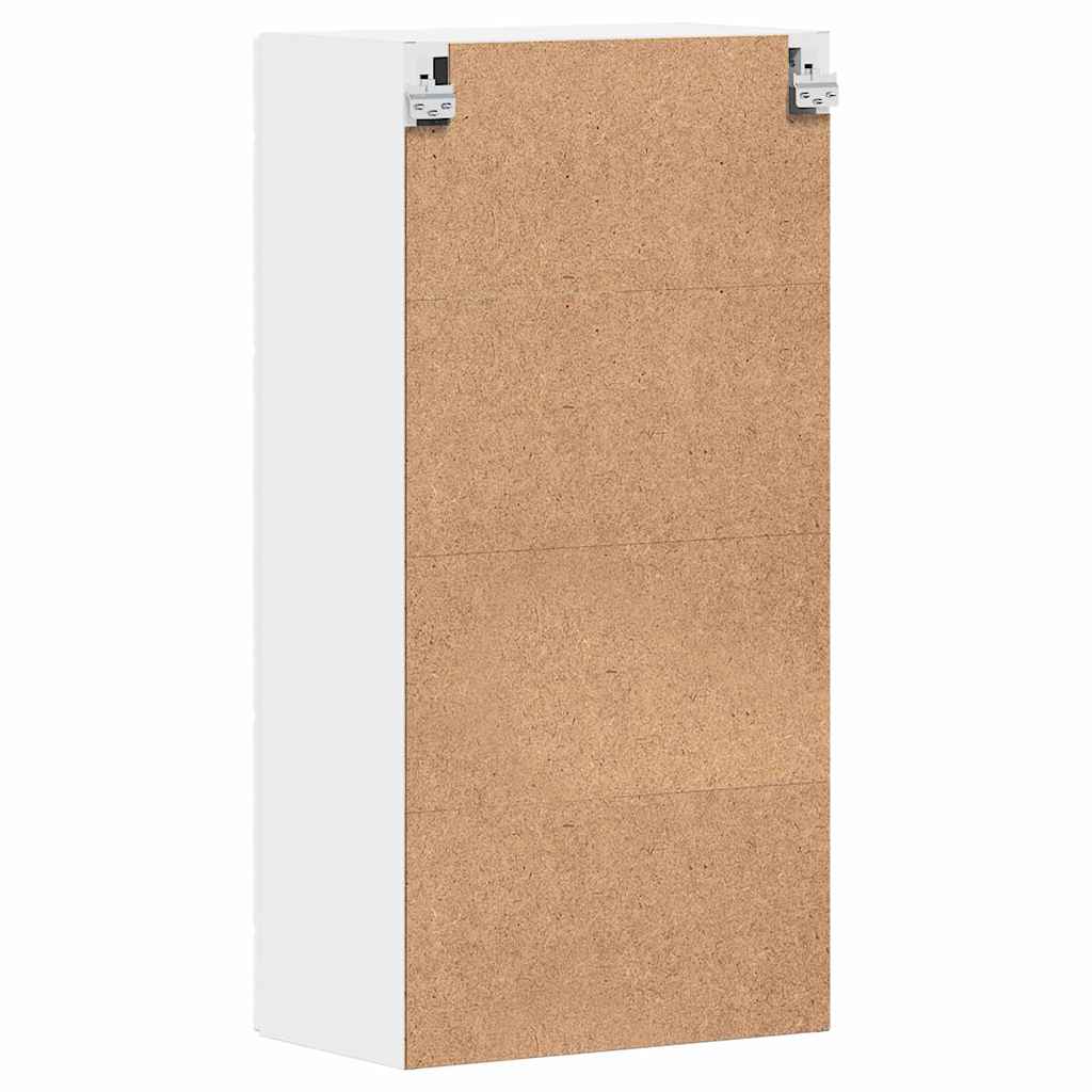 Holzschrank mit Speicher Weiß 50 x 29 x 100 cm Holzwerkstoff