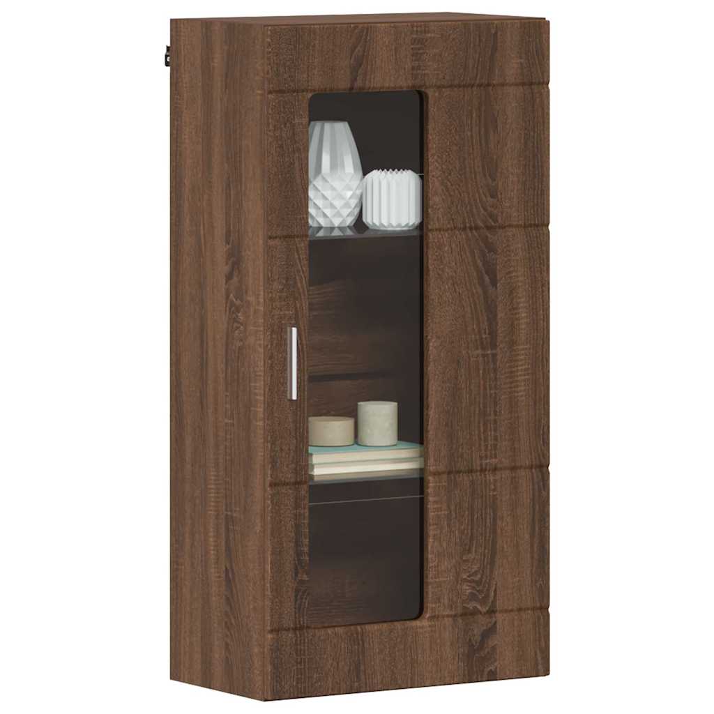 Holzschrank Braun Eichen-Optik 50 x 29 x 100 cm Holzwerkstoff