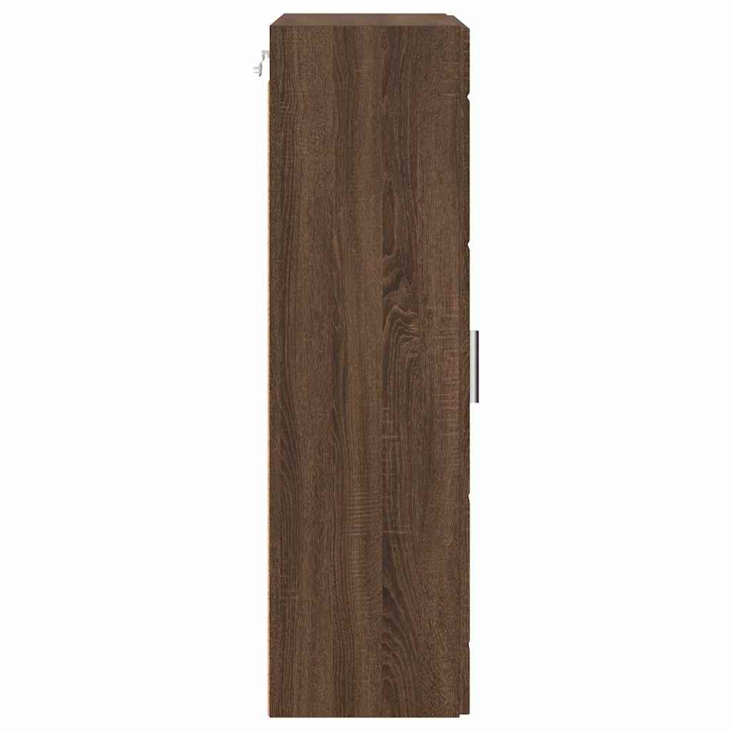 Holzschrank Braun Eichen-Optik 50 x 29 x 100 cm Holzwerkstoff