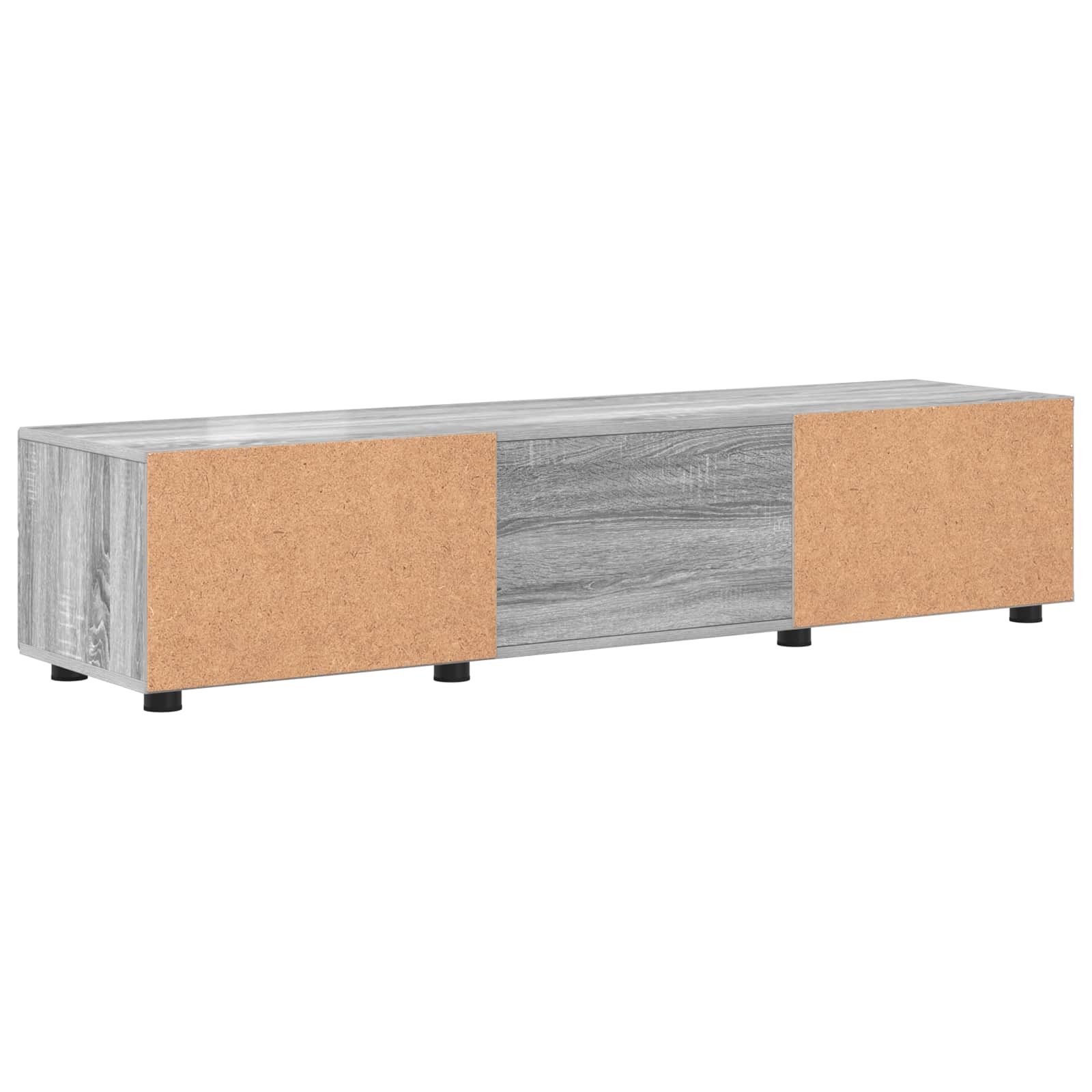 Holzschrank Graues Sonoma 150 x 39 x 30 cm Holzwerkstoff