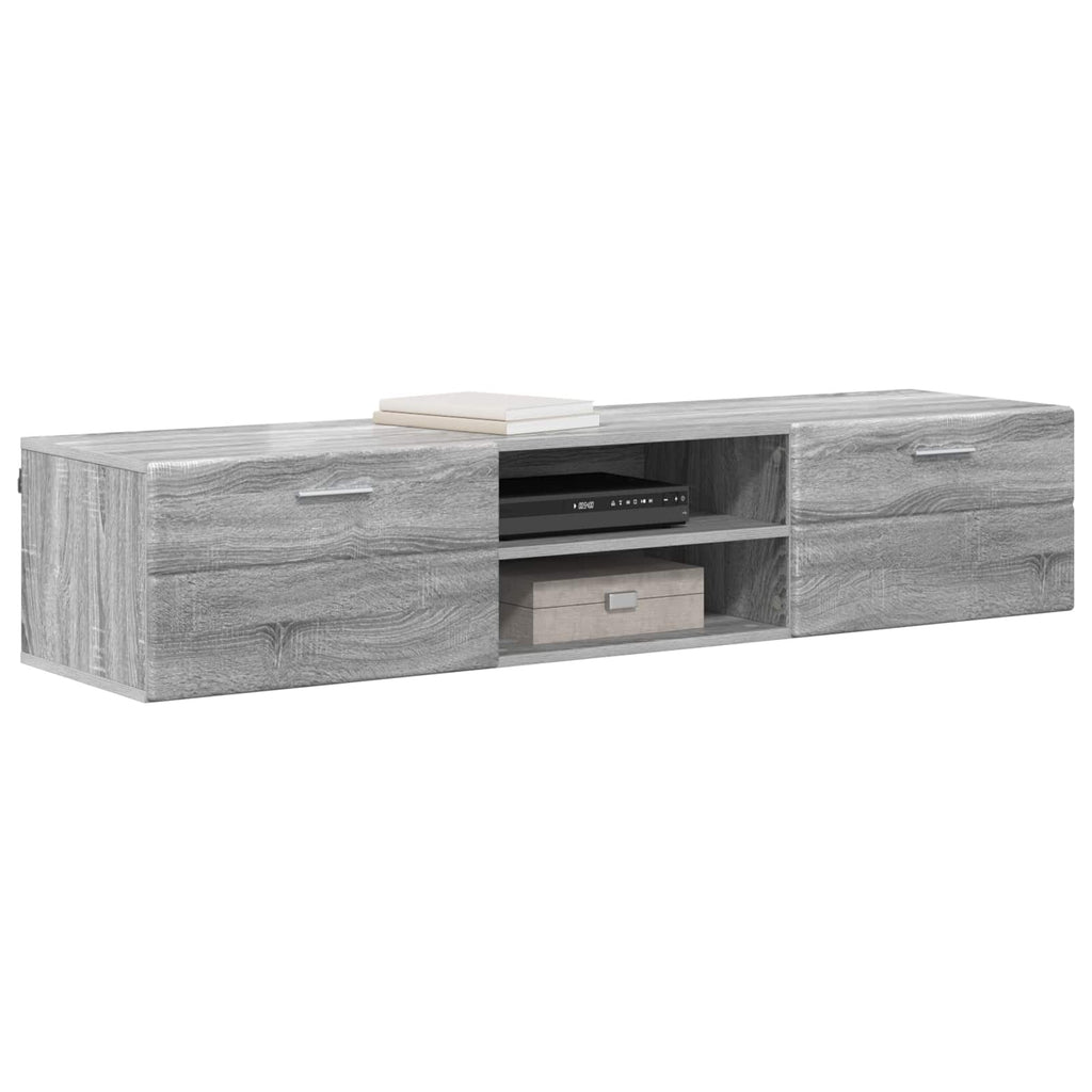 Holzschrank Graues Sonoma 150 x 39 x 30 cm Holzwerkstoff