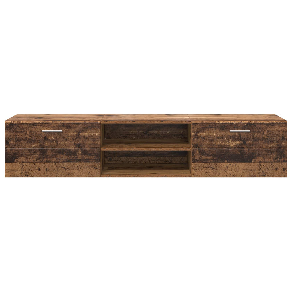 Holzschrank Wandmontiert Altholz 150 x 39 x 30 cm Holzwerkstoff