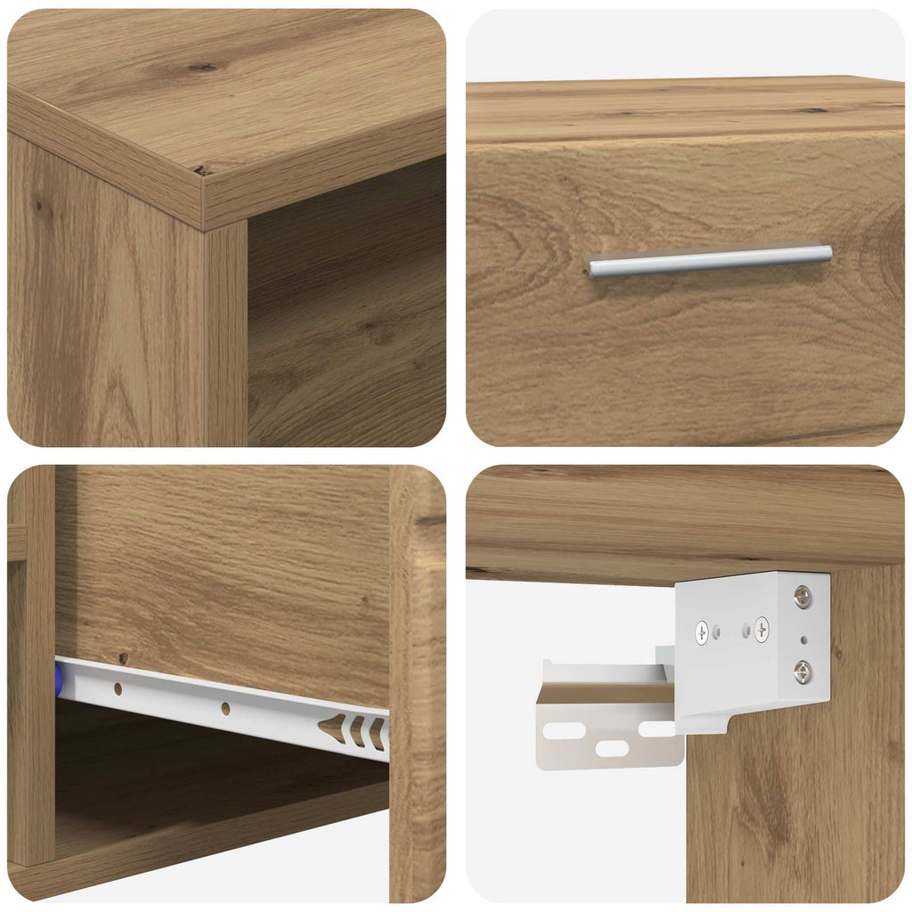 Holzschrank Artisan-Eiche 150 x 39 x 30 cm Holzwerkstoff