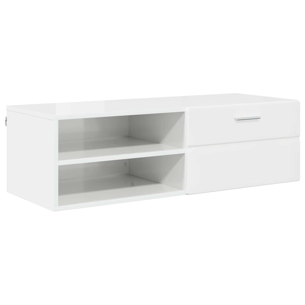 Holzschrank Beton Grau 100,5 x 39 x 30 cm Holzwerkstoff