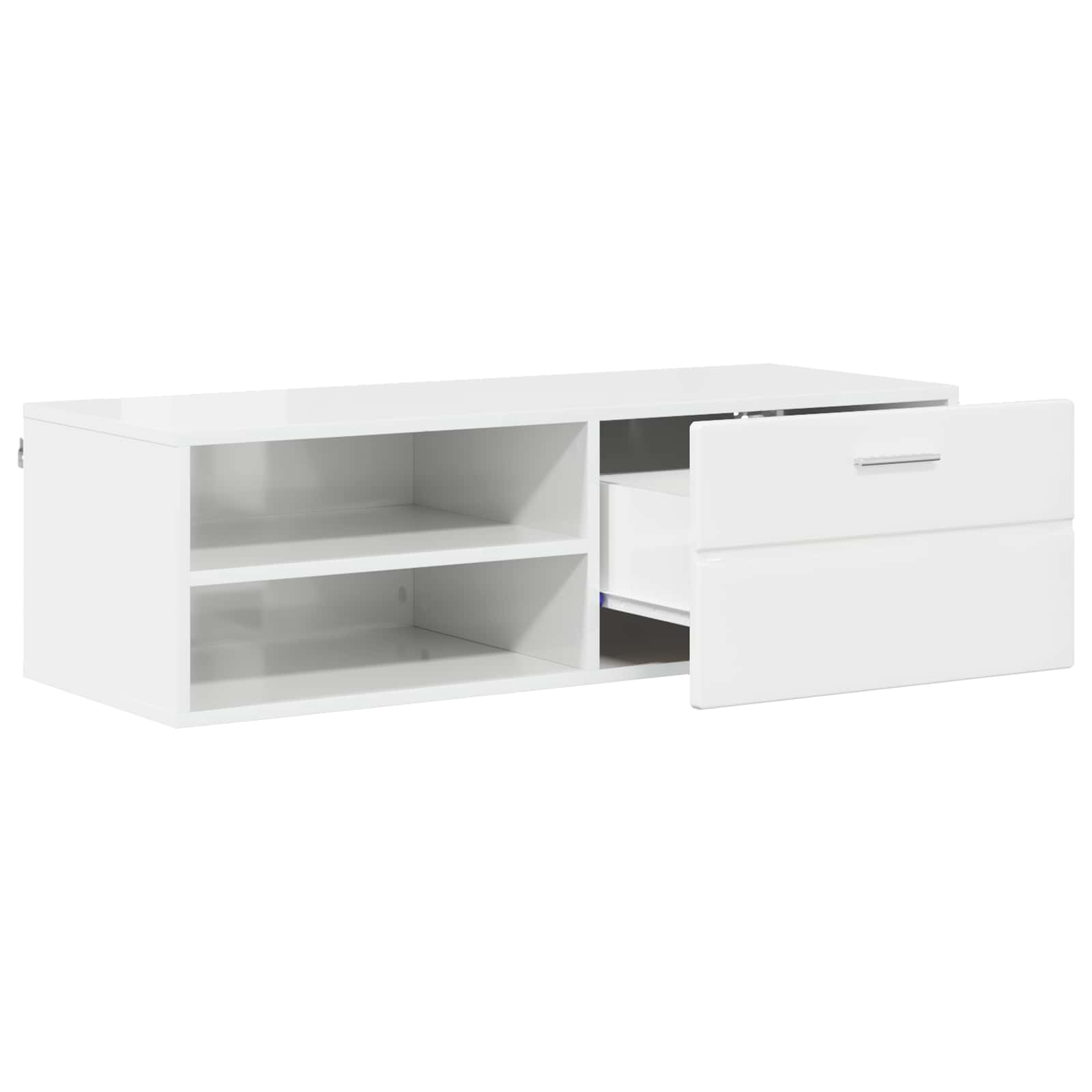 Holzschrank Beton Grau 100,5 x 39 x 30 cm Holzwerkstoff