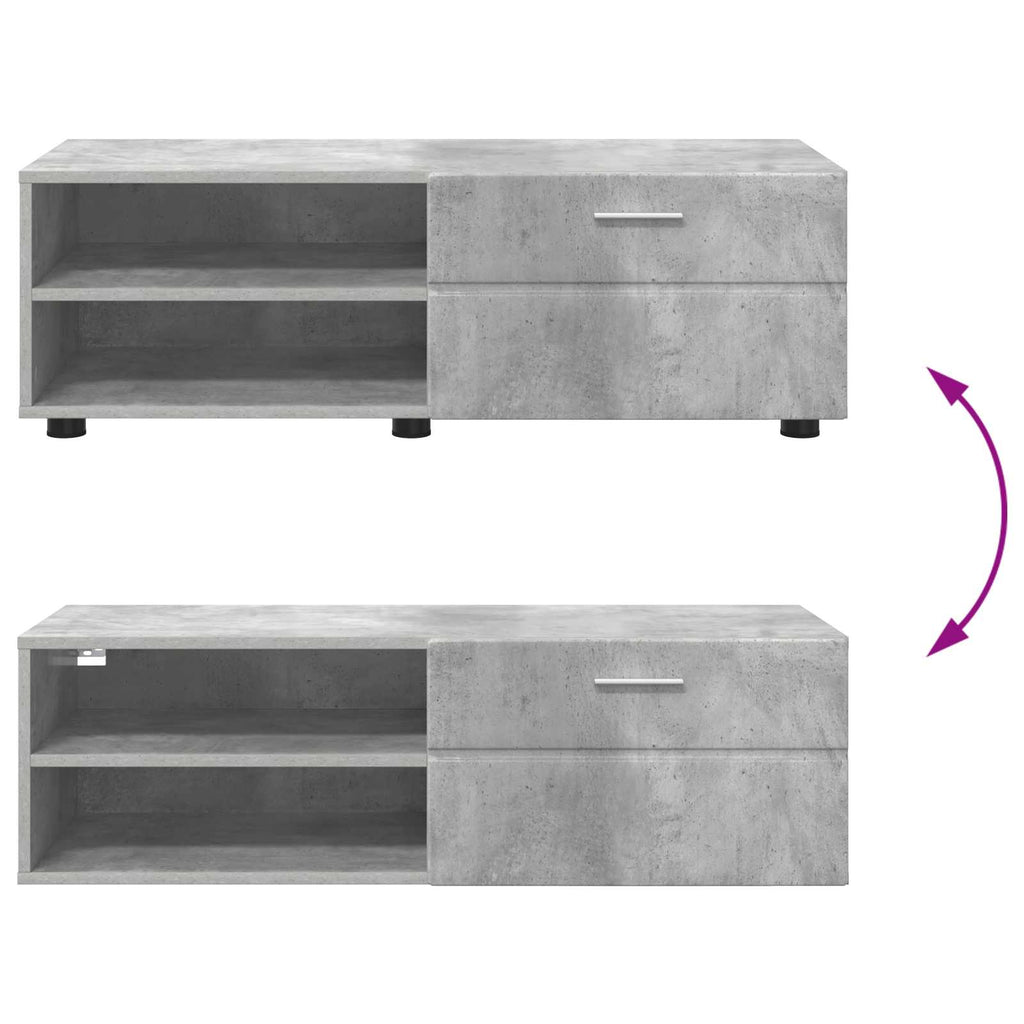 Holzschrank Hochglanz Weiß 100,5 x 39 x 30 cm Holzwerkstoff