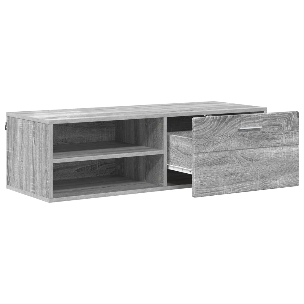 Holzschrank Graues Sonoma 100,5 x 39 x 30 cm Holzwerkstoff