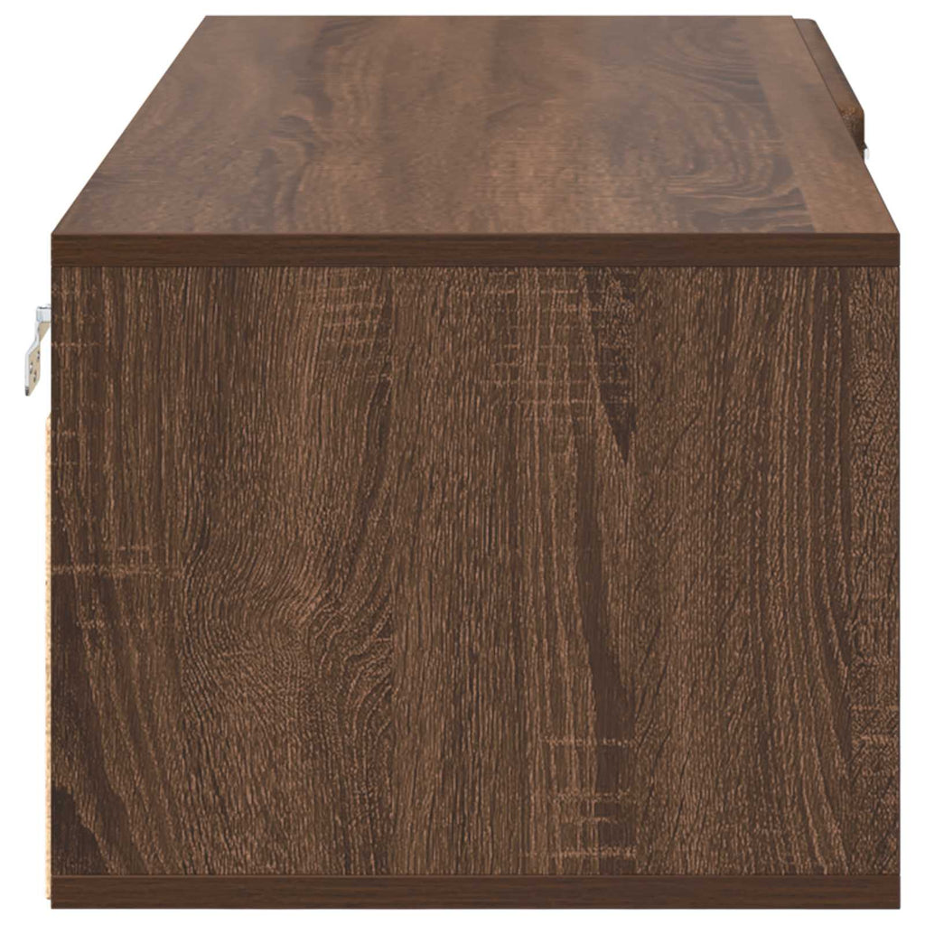 Holzschrank Braun Eichen-Optik 100,5 x 39 x 30 cm Holzwerkstoff