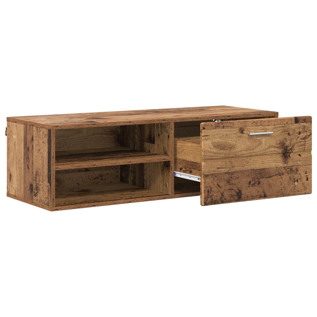 Holzschrank Altholz 100,5 x 39 x 30 cm Holzwerkstoff