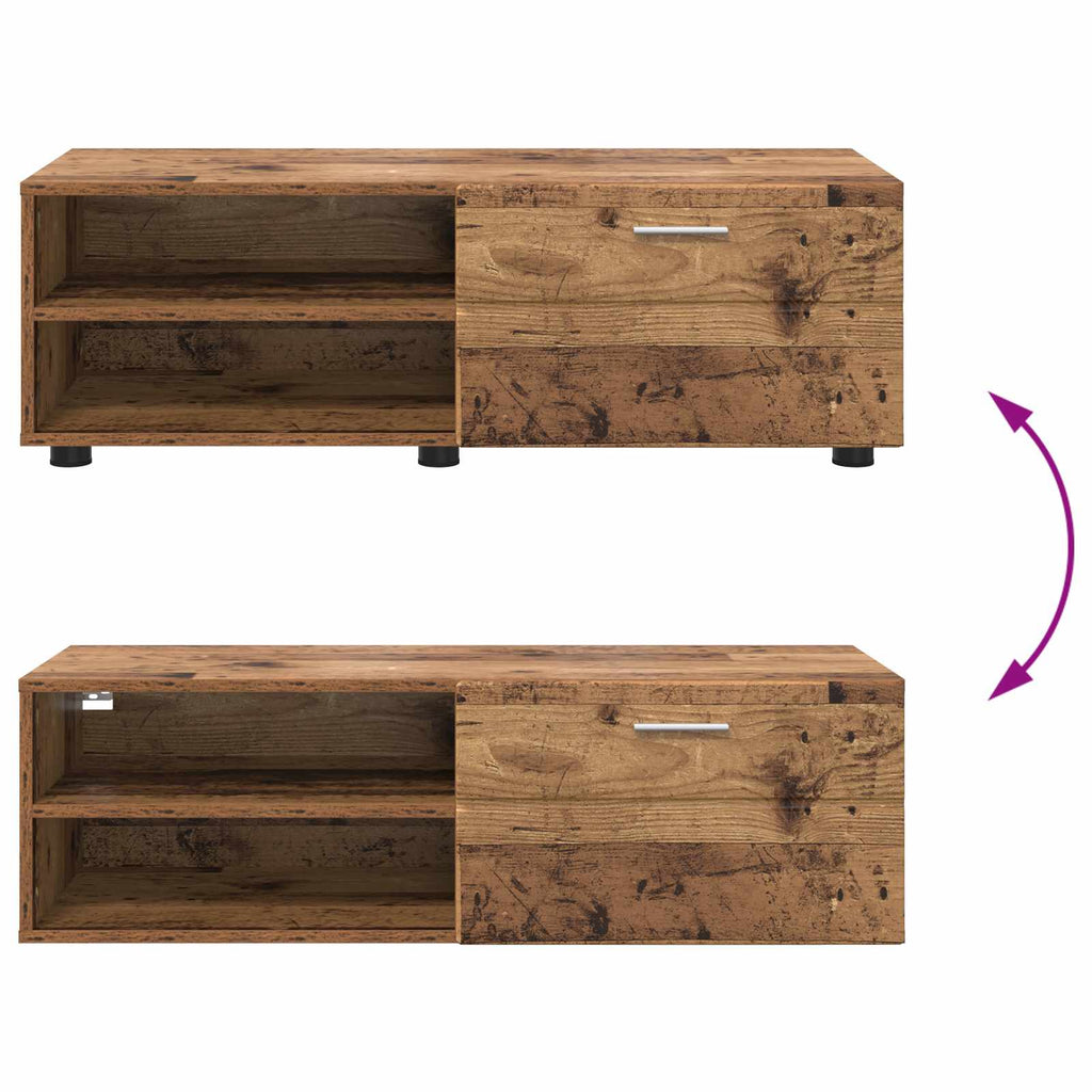 Holzschrank Altholz 100,5 x 39 x 30 cm Holzwerkstoff