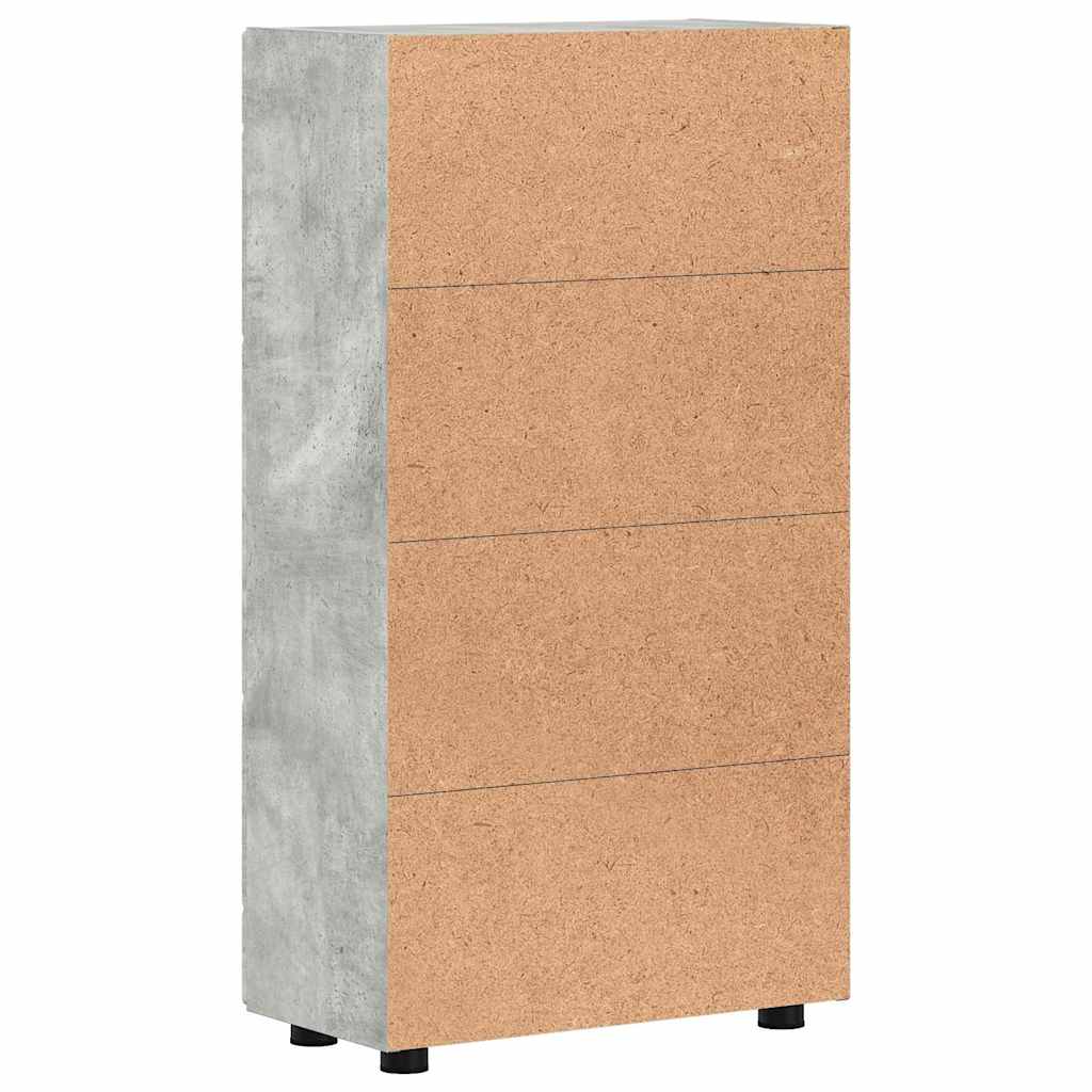 Sideboard FLORIN Beton Grau 55,5 x 29 x 100 cm Holzwerkstoff