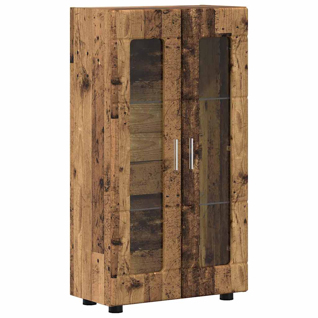 Sideboard FLORIN Altholz 55,5 x 29 x 100 cm Holzwerkstoff