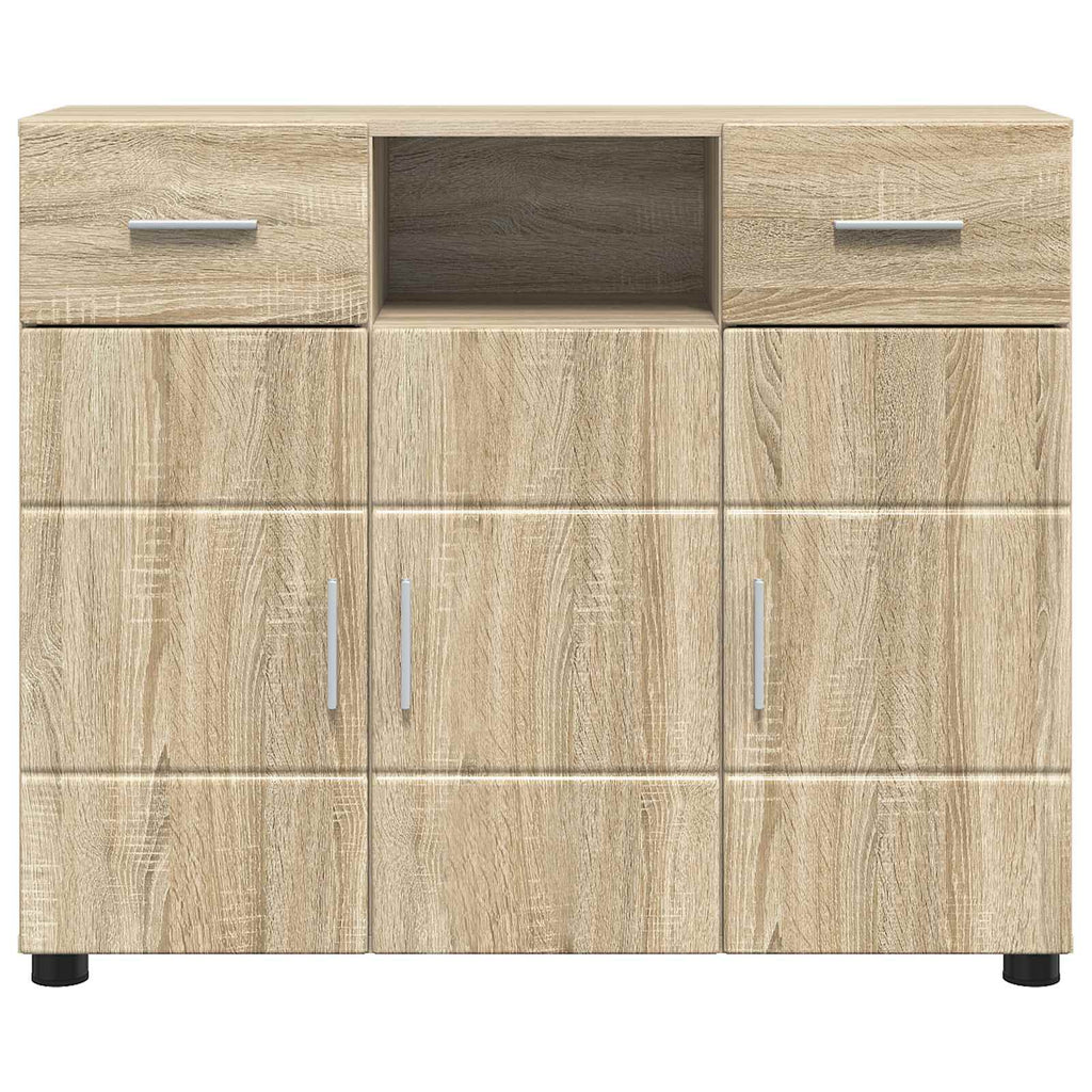 Holzschrank Sonoma-Eiche 88,5 x 30,5 x 73 cm Holzwerkstoff