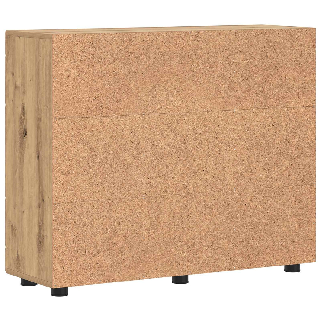 Holzschrank Artisan-Eiche 88,5 x 30,5 x 73 cm Holzwerkstoff