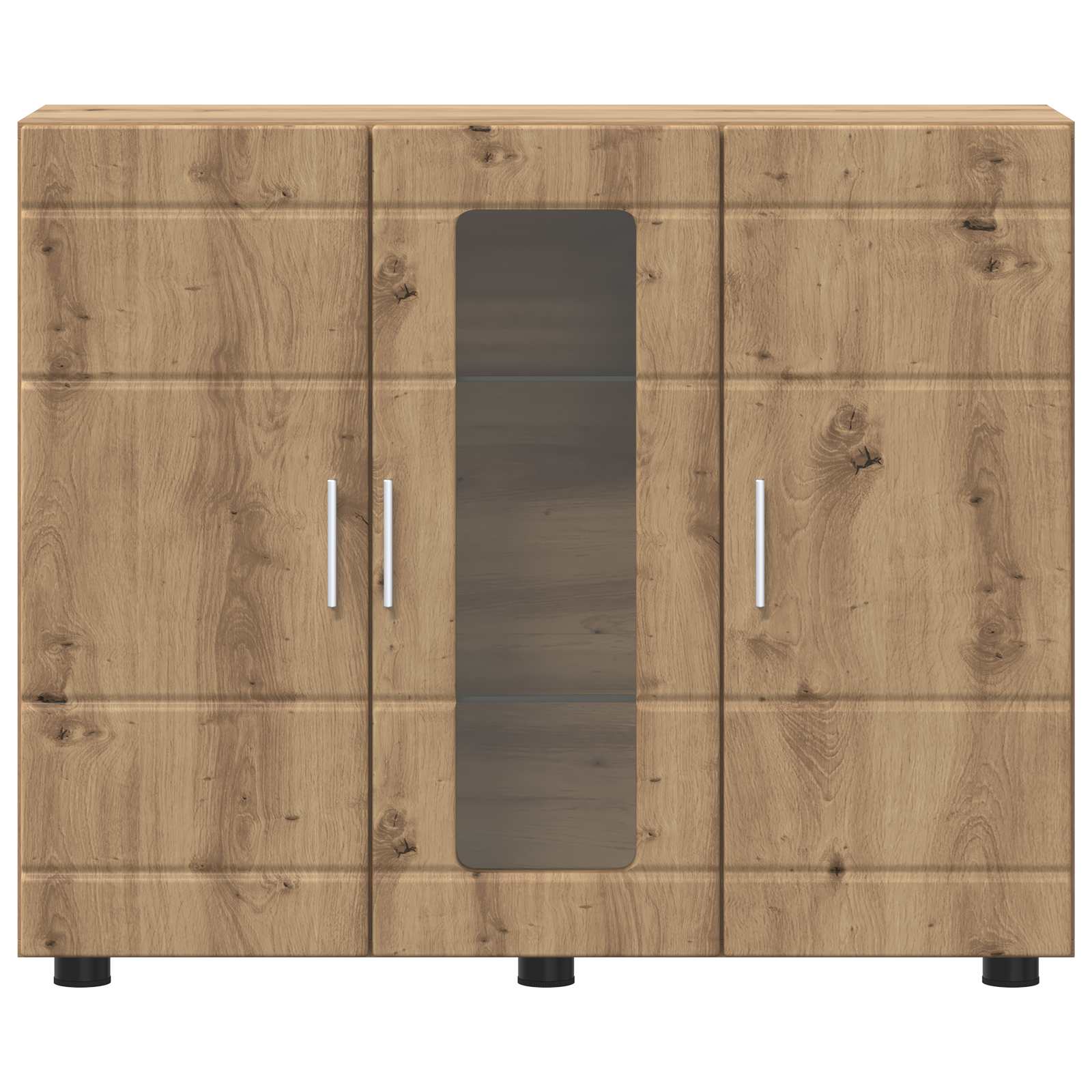 Holzschrank Artisan-Eiche 88,5 x 30,5 x 73 cm Holzwerkstoff