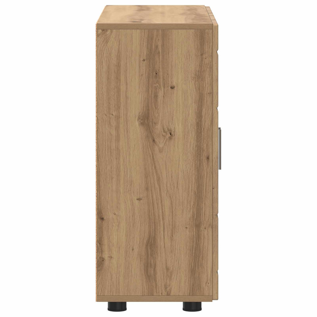 Holzschrank Artisan-Eiche 88,5 x 30,5 x 73 cm Holzwerkstoff