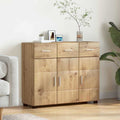 Sideboard mit Regal FLORIN Artisan-Eiche 88,5 x 30,5 x 73 cm
