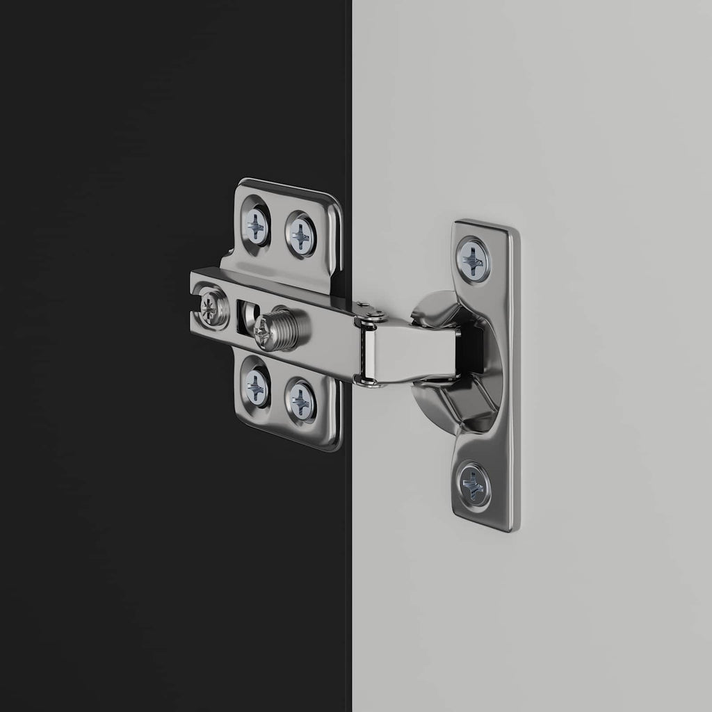 Badezimmerschrank-Set TULUM Schwarz 60 x 34 x 63 cm