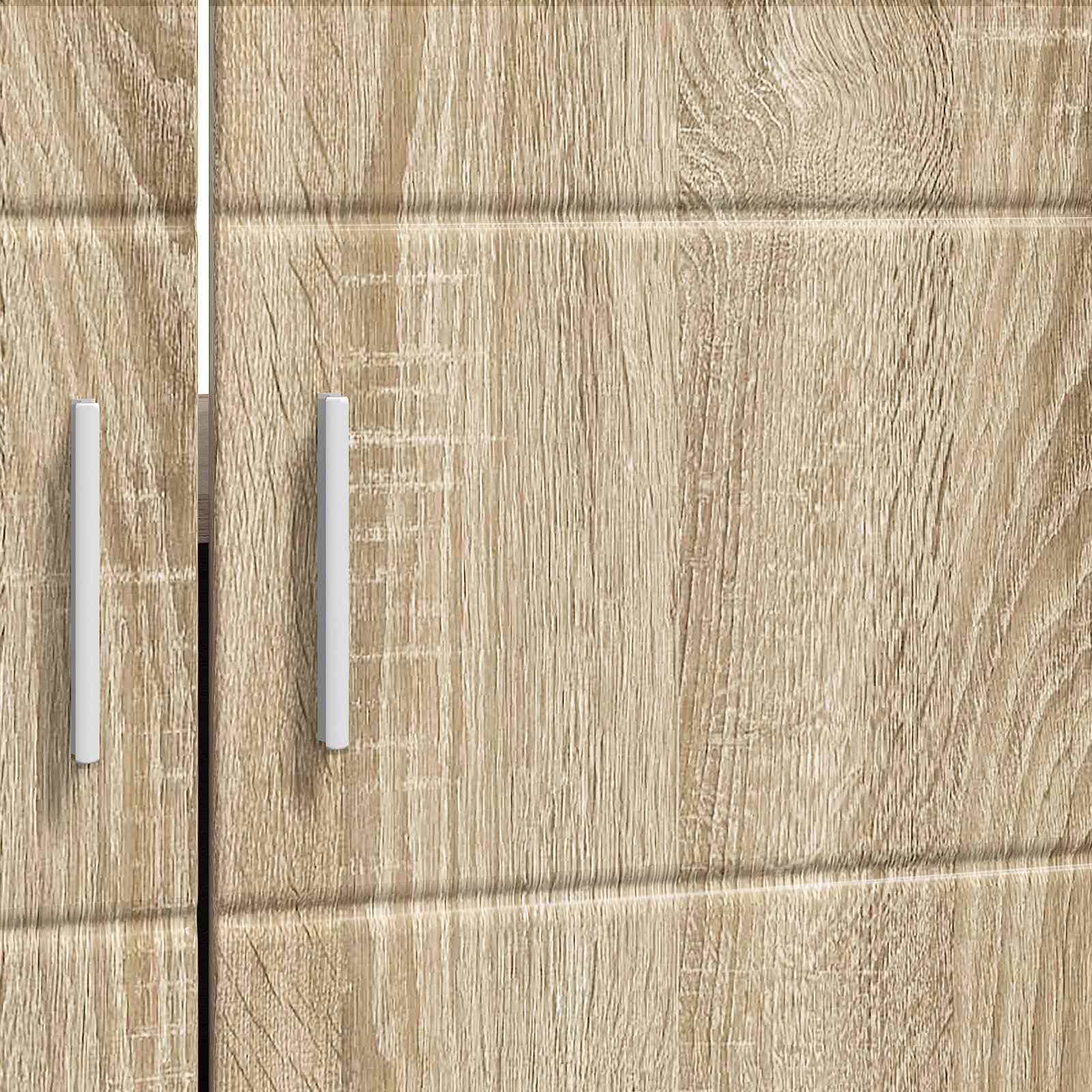 Badezimmerschrank-Set TULUM Sonoma-Eiche 60 x 34 x 63 cm