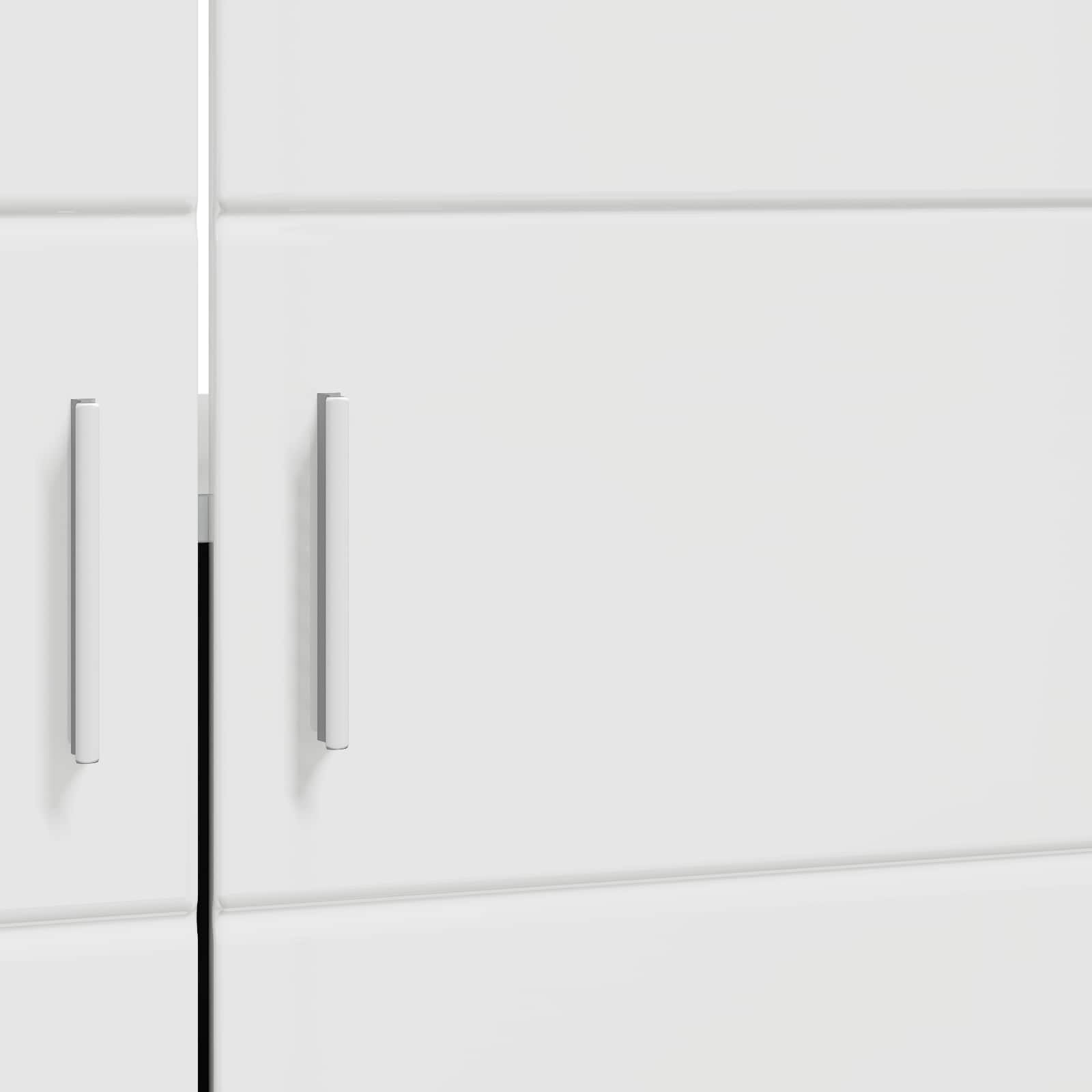 Badezimmerschrank-Set TULUM Hochglanz Weiß 60 x 34 x 63 cm