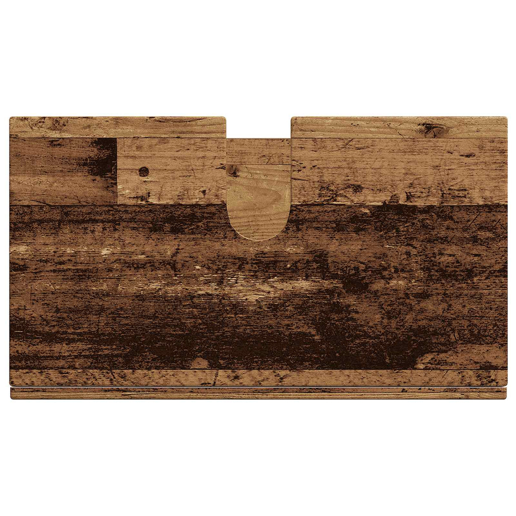 Badezimmerschrank-Set TULUM Altholz 60 x 34 x 63 cm