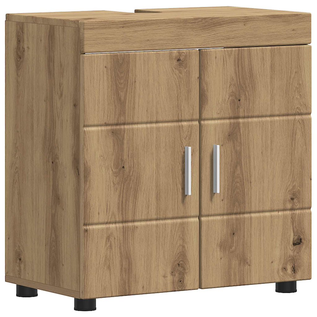 Badezimmerschrank-Set TULUM Artisan-Eiche 60 x 34 x 63 cm